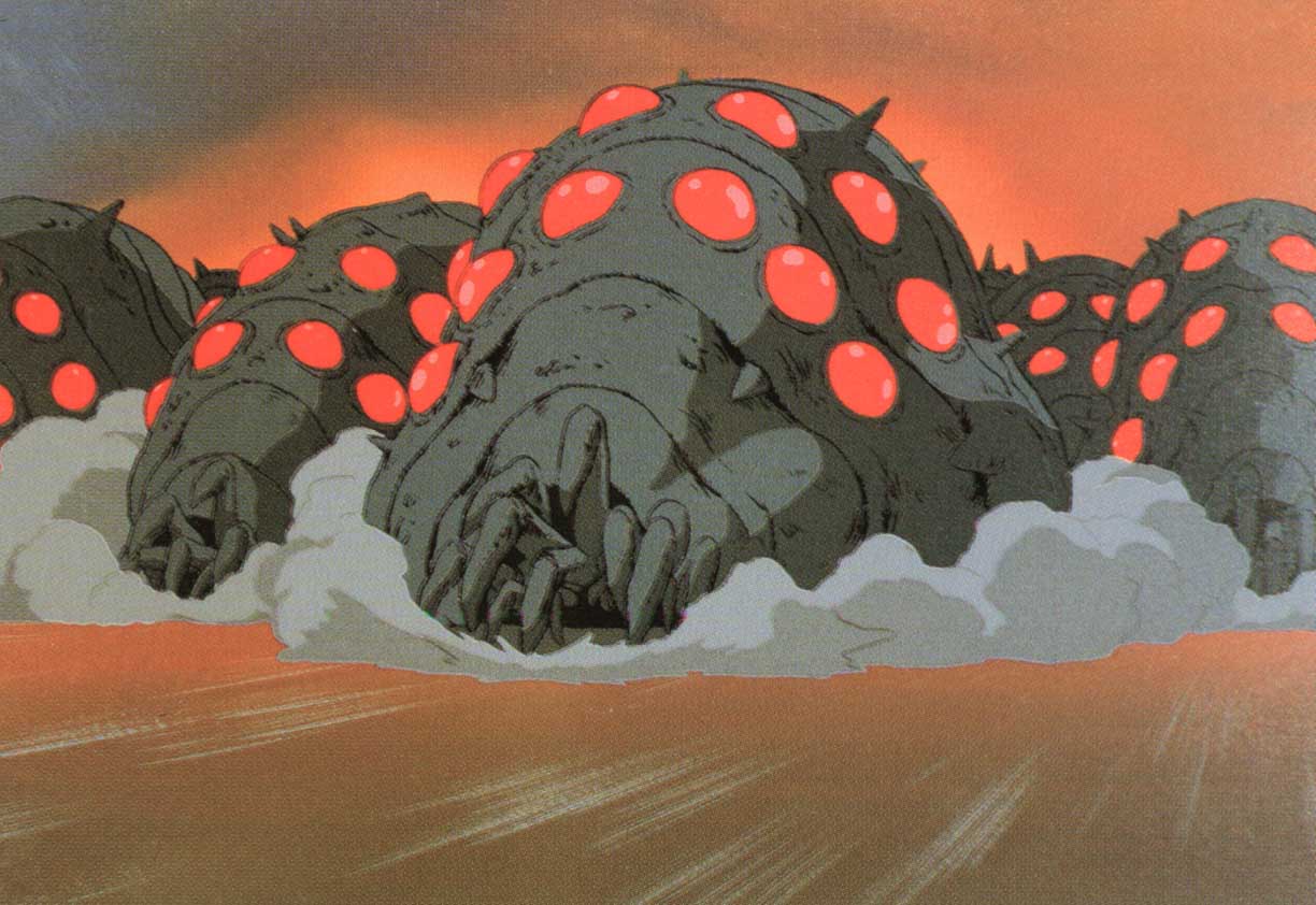 Nausicaä Of The Valley Of The Wind - Ohmu Nausicaä Of The Valley Of The Wind - HD Wallpaper 