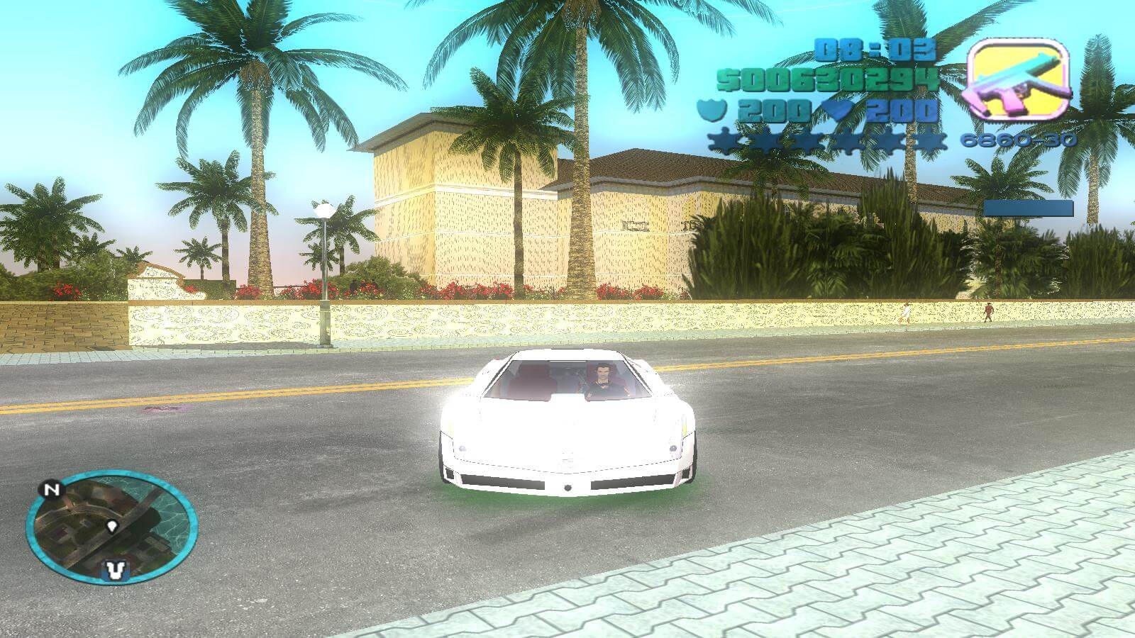 Gta Vice City Modern V 1.2 - HD Wallpaper 