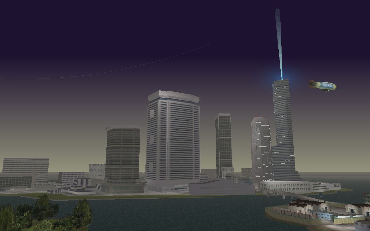 Gta Vice City Downtown - HD Wallpaper 