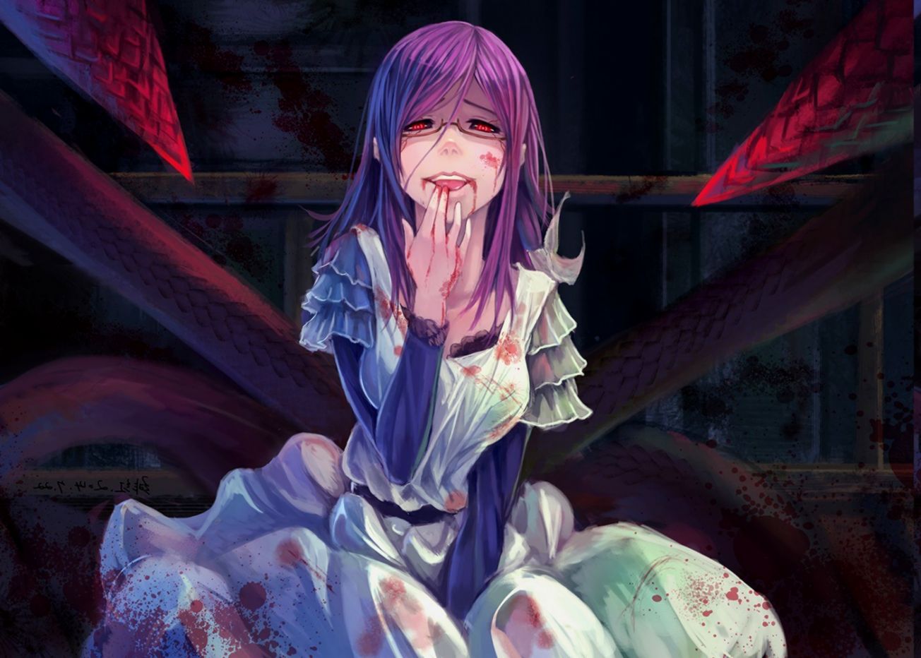 Anime Anime Girls Kamishiro Rize Tokyo Ghoul Wallpaper - Anime - HD Wallpaper 