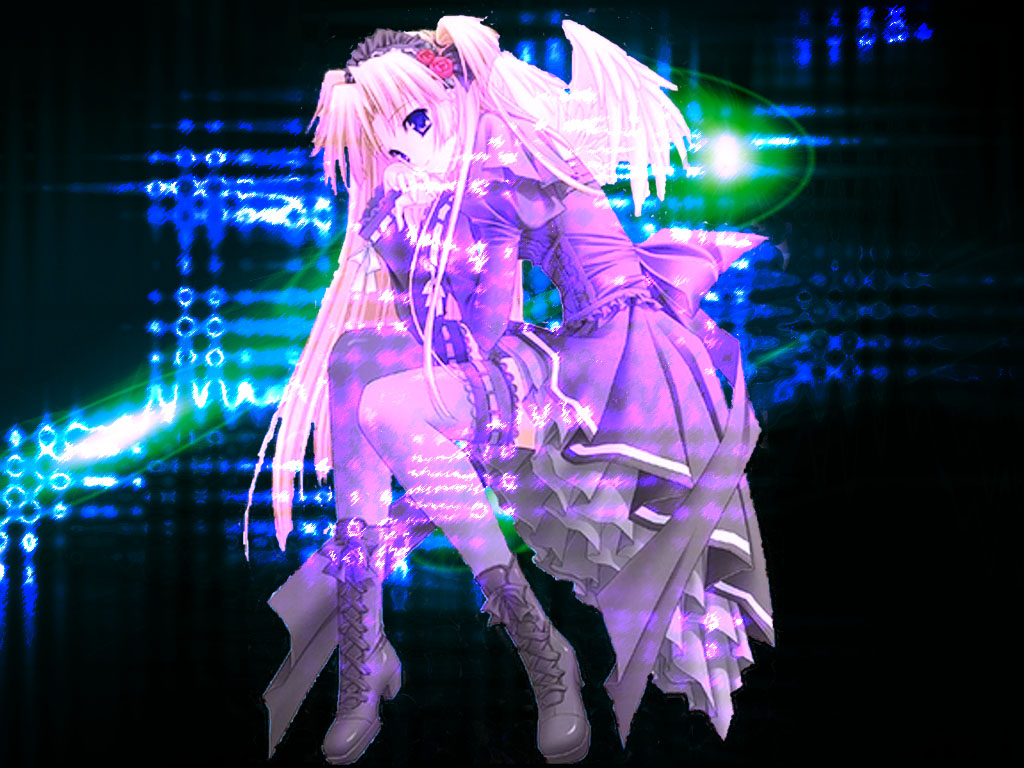 Hiro Suzuhira, Monochrome , Yun (monochrome) Wallpaper - Anime In Love - HD Wallpaper 