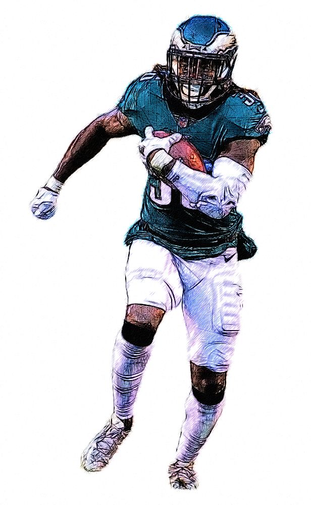 Jay Ajayi Cartoon - HD Wallpaper 