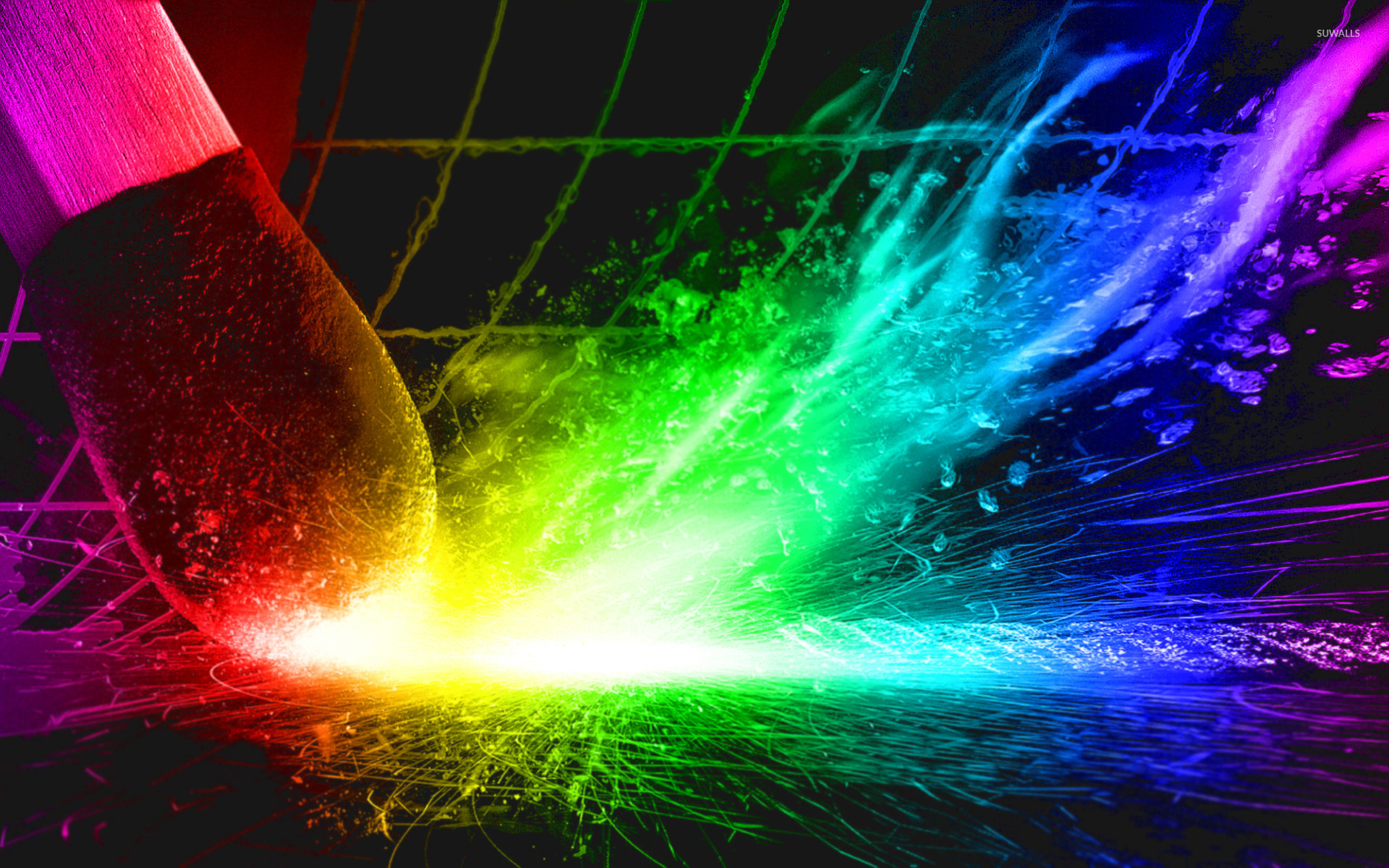 Colorful Spark - HD Wallpaper 