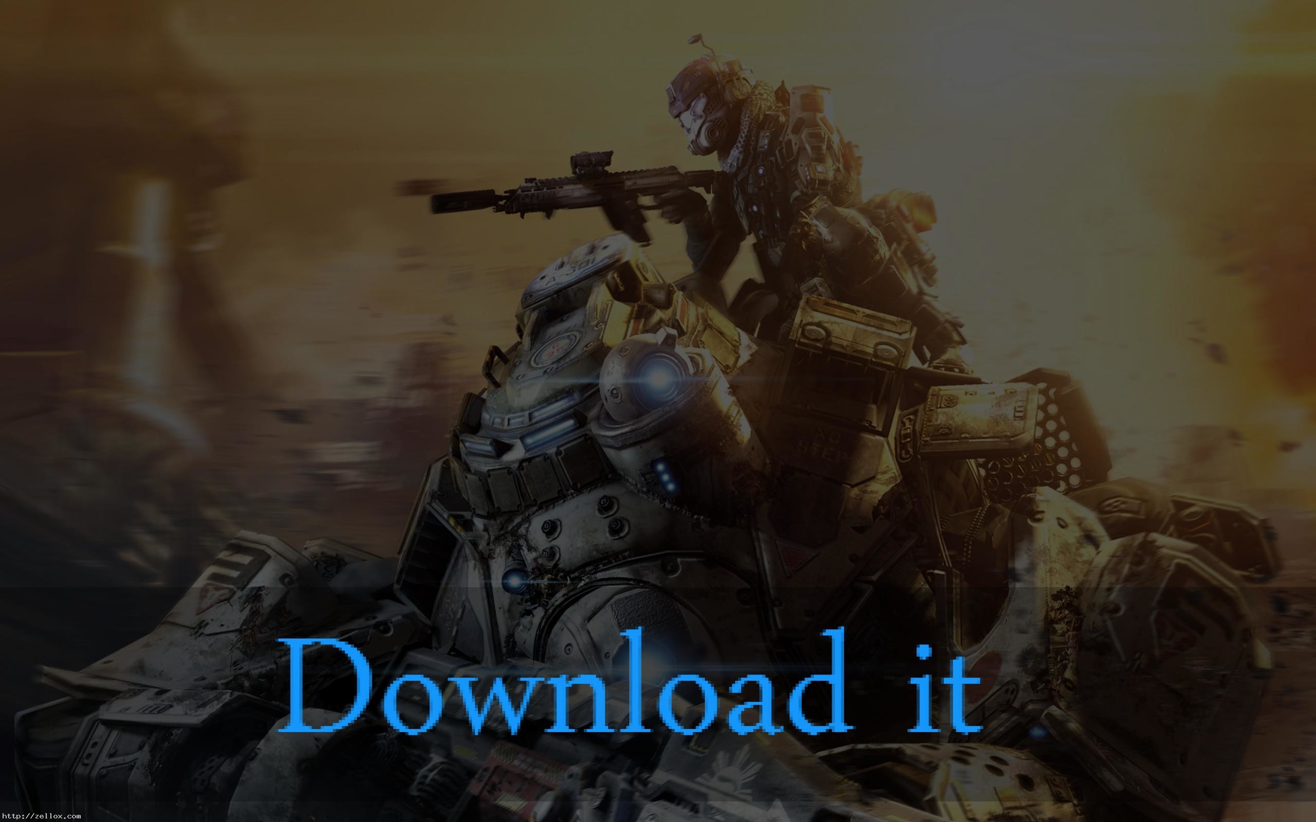 Data Src Titanfall 2 Wallpapers Free Download - Rwby X Titanfall - HD Wallpaper 