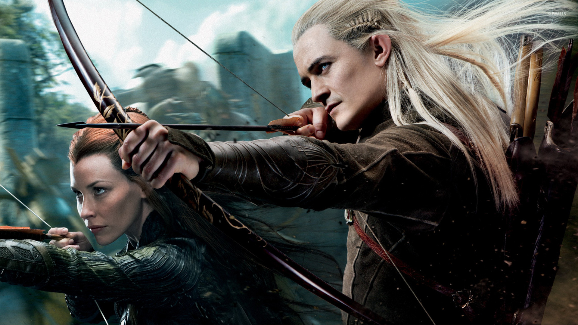 Hobbit The Desolation Of Smaug Legolas - HD Wallpaper 