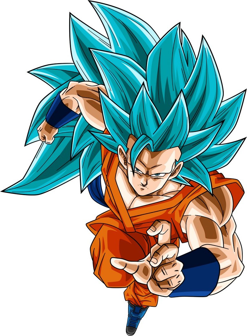 Goku Super Saiyan Wallpaper Iphone Resolution - Goku Super Sayayin Blue 3 - HD Wallpaper 