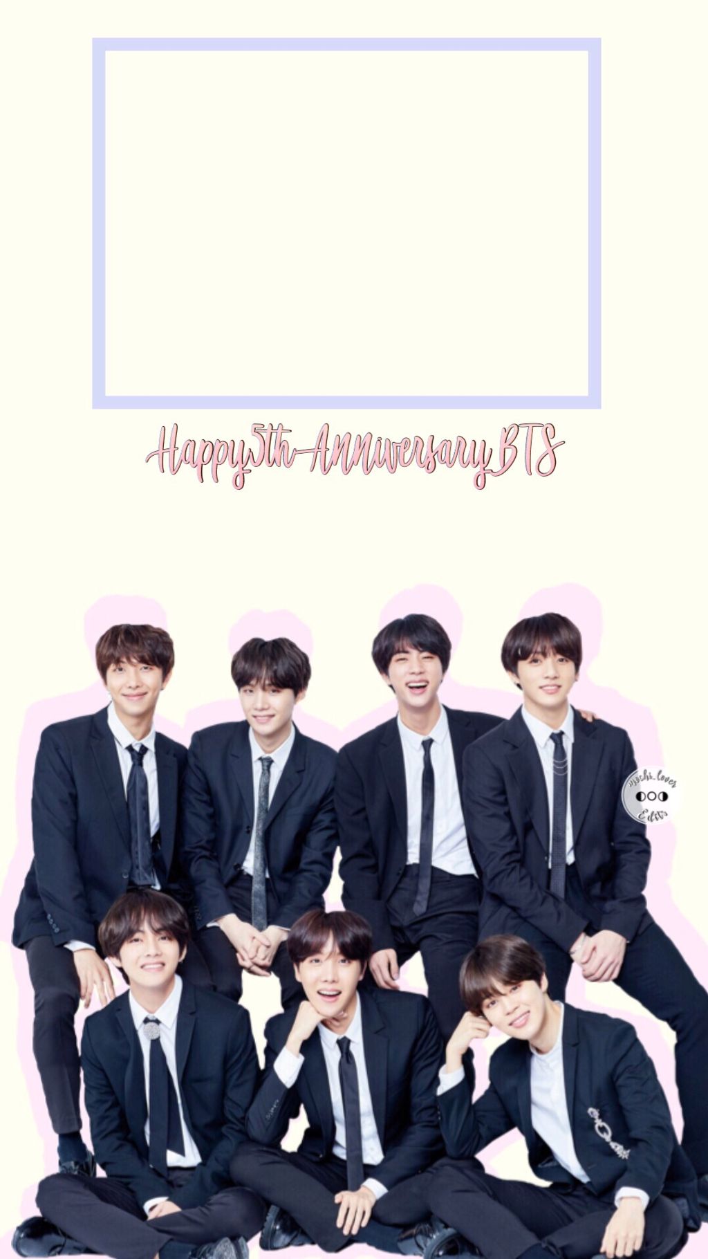 - 🎉💜

🌟bts Ios Lockscreen Wallpaper

happy Anniversary - Bts All Black Hair - HD Wallpaper 