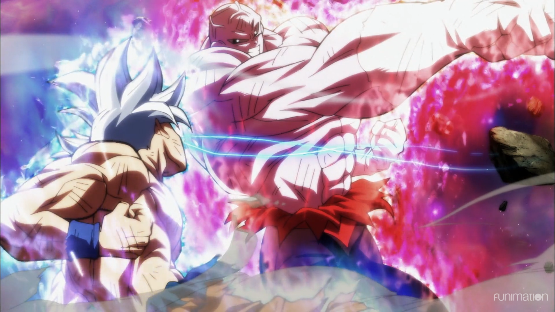 Mastered Ultra Instinct Vs Jiren - HD Wallpaper 