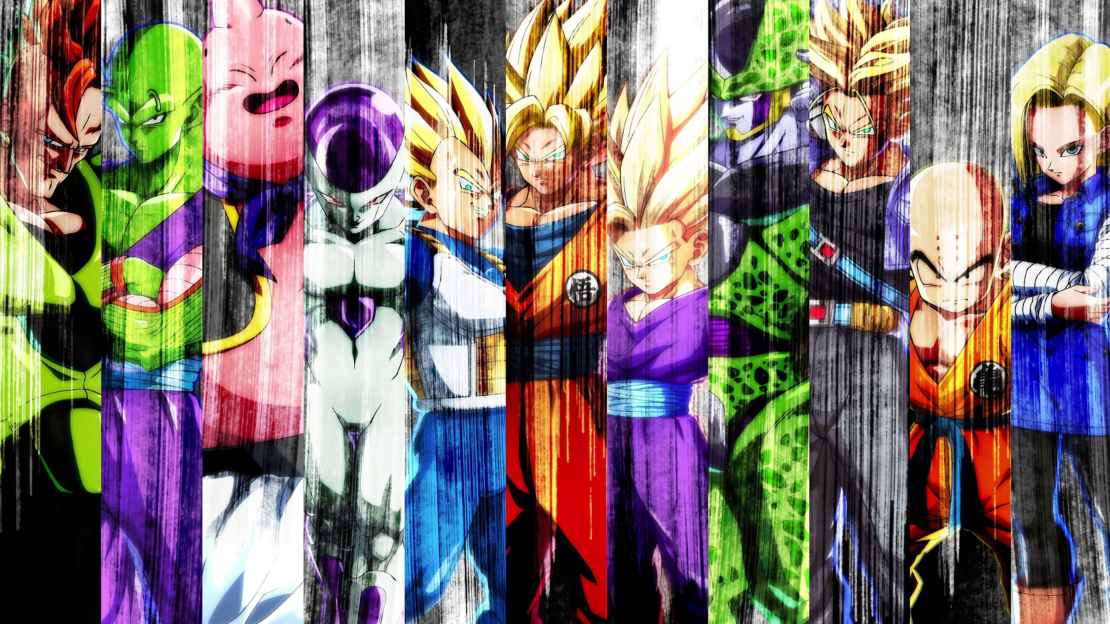 Dragon Ball Fighterz Characters Uhd 4k Wallpaper - Dragon Ball Fighterz Characters - HD Wallpaper 