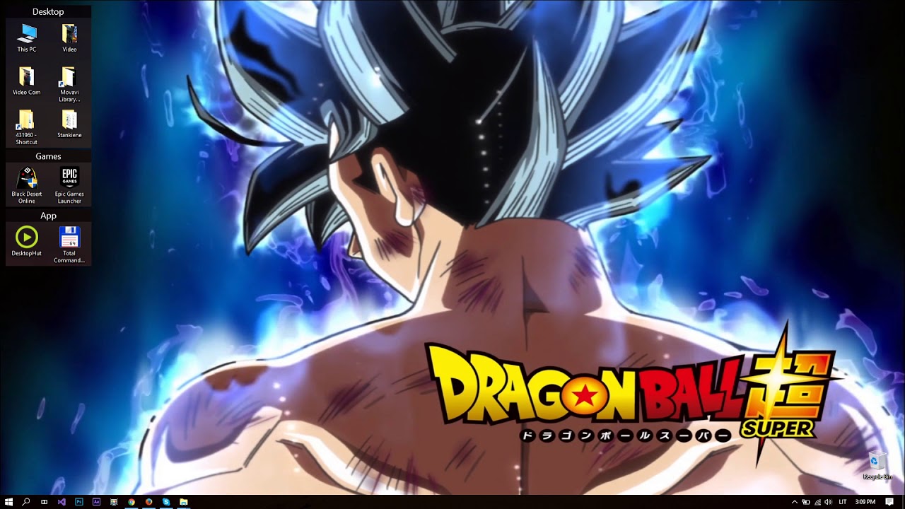 Goku Ultra Instinct Wallpaper Animated - HD Wallpaper 