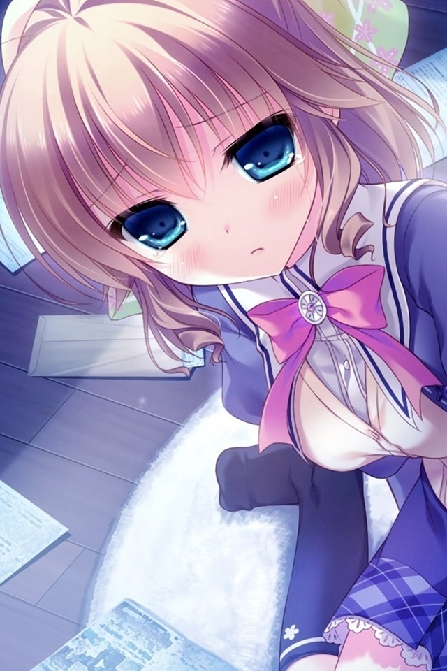 Cute Crying Anime Girl - HD Wallpaper 