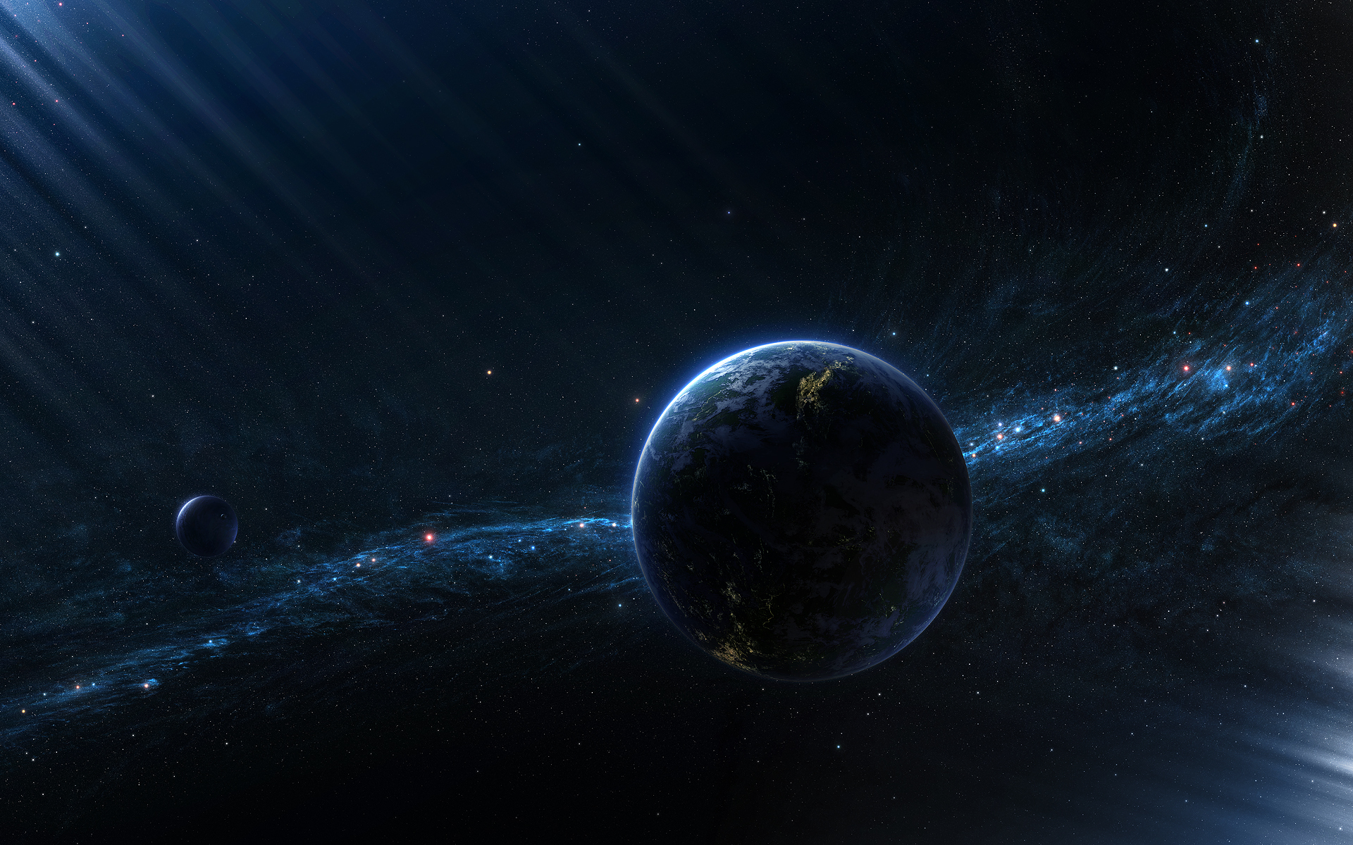 Planet Earth Wallpaper - Planet Earth Floating In Space - 1920x1200  Wallpaper 