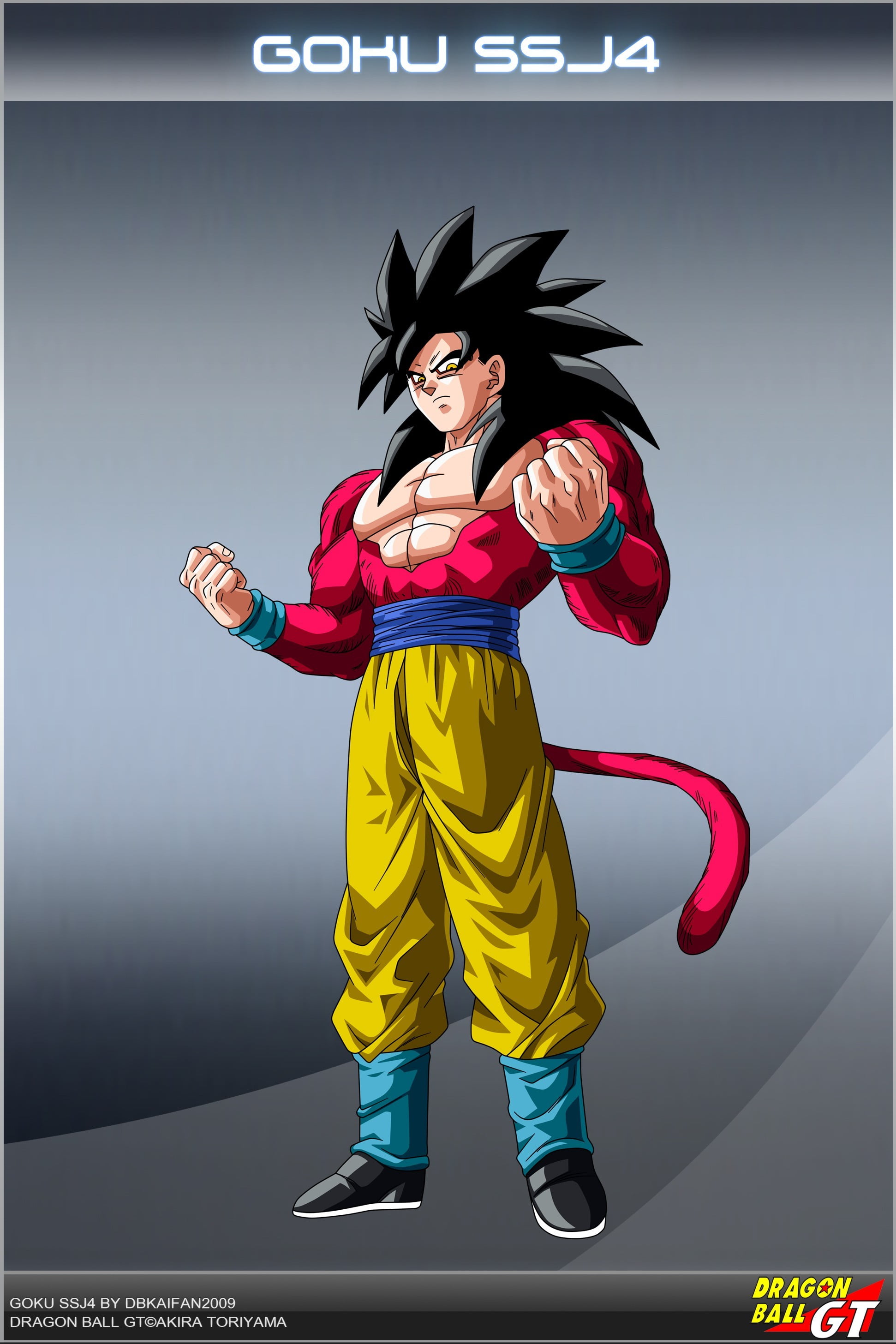 Dragon Ball Gt Ssj4 Goku - HD Wallpaper 