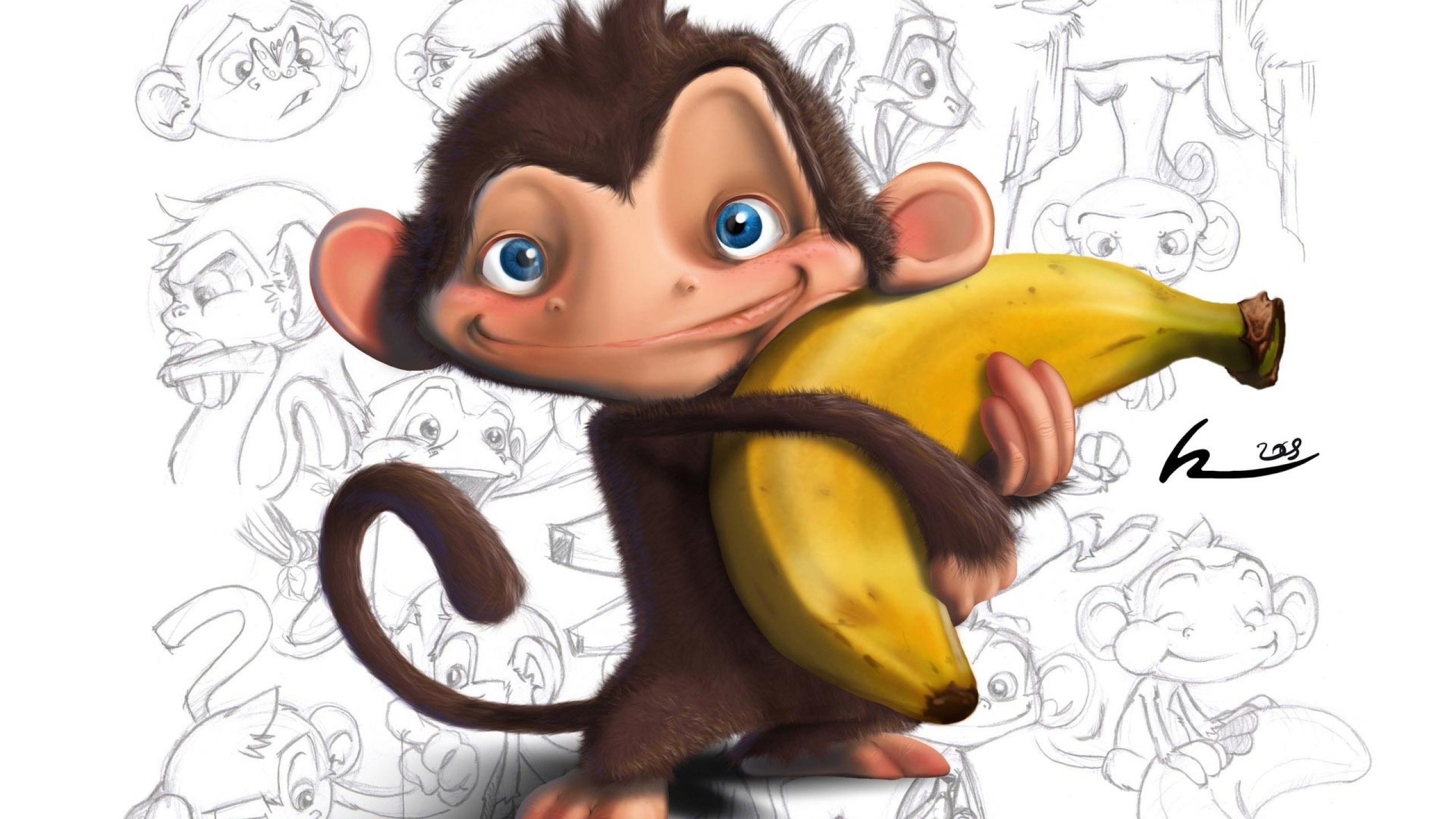 Other - Hd Monkey - HD Wallpaper 