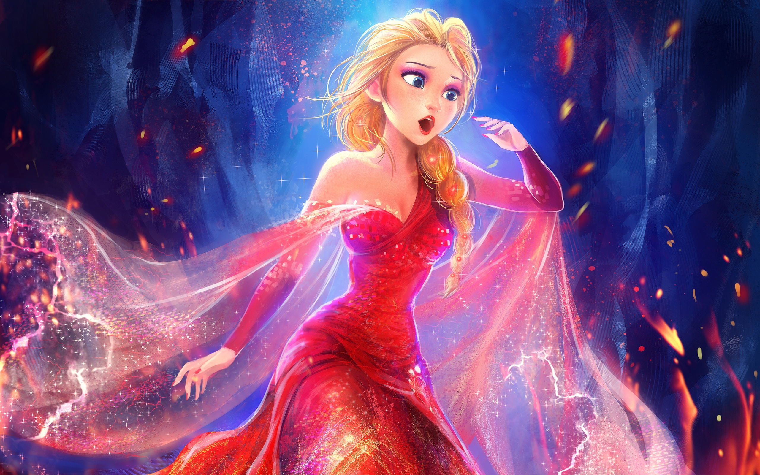 Beautiful Frozen Elsa - HD Wallpaper 