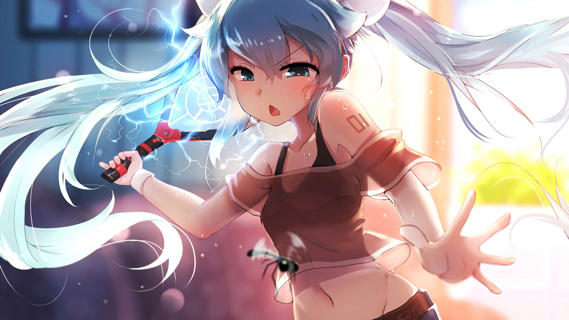 Free Hot Anime Girl Playing Tennis Computer Desktop Girl Anime Hatsune Miku 1920x1080 Wallpaper Teahub Io