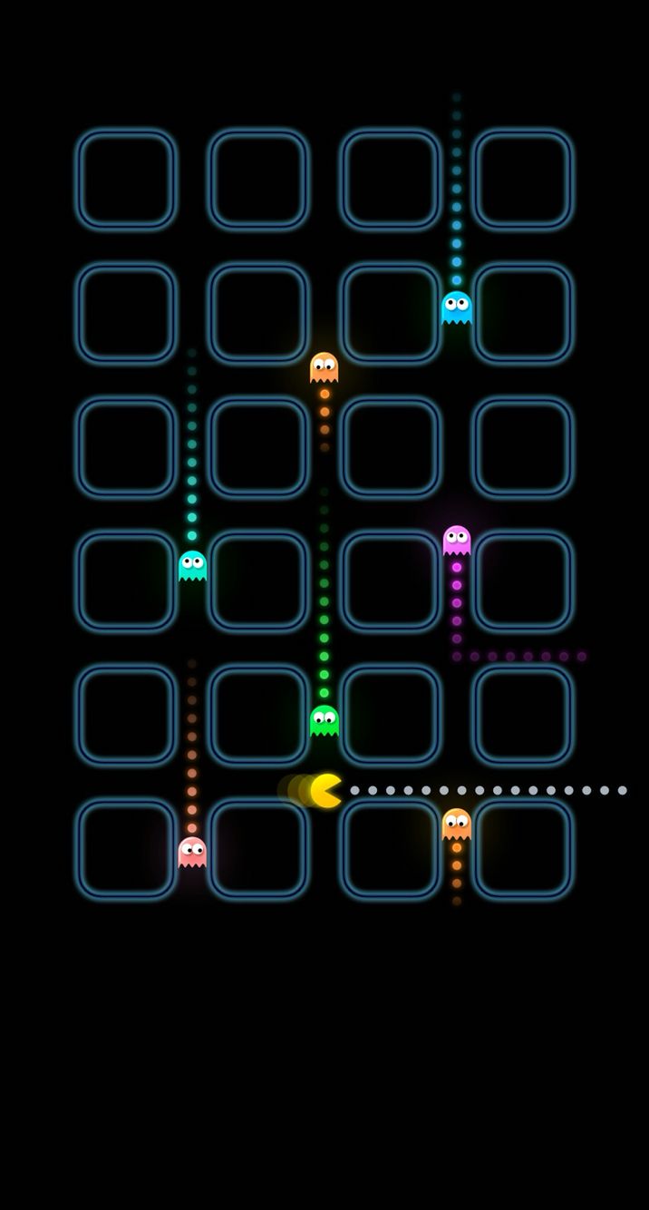 Wallpaper Terbagus Untuk Android - Iphone 6 Pac Man - HD Wallpaper 