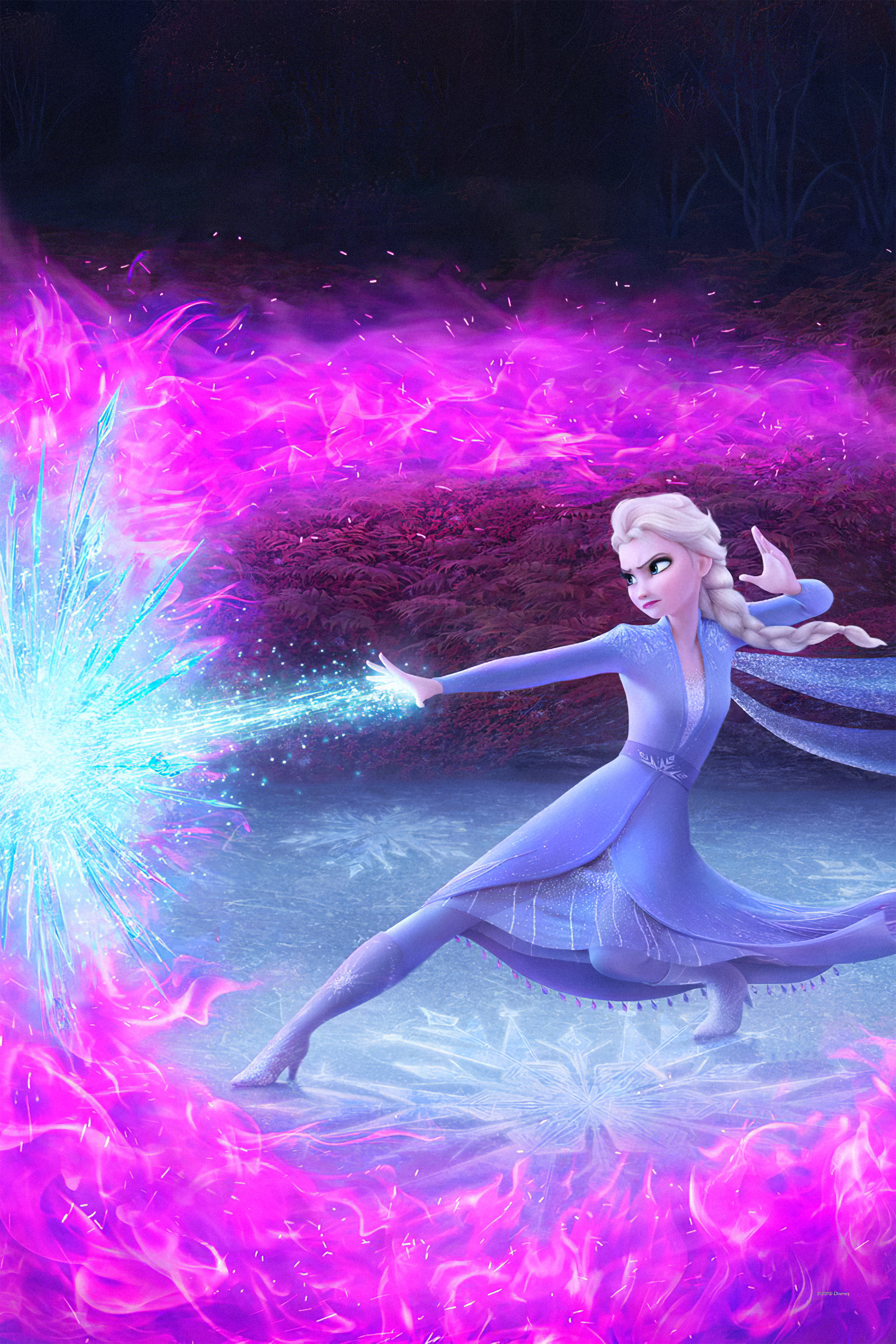 Elsa Wallpaper Frozen 2 - HD Wallpaper 