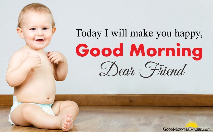 Smiling Baby Boy Good Morning Wallpaper - Good Morning Baby Boy - HD Wallpaper 