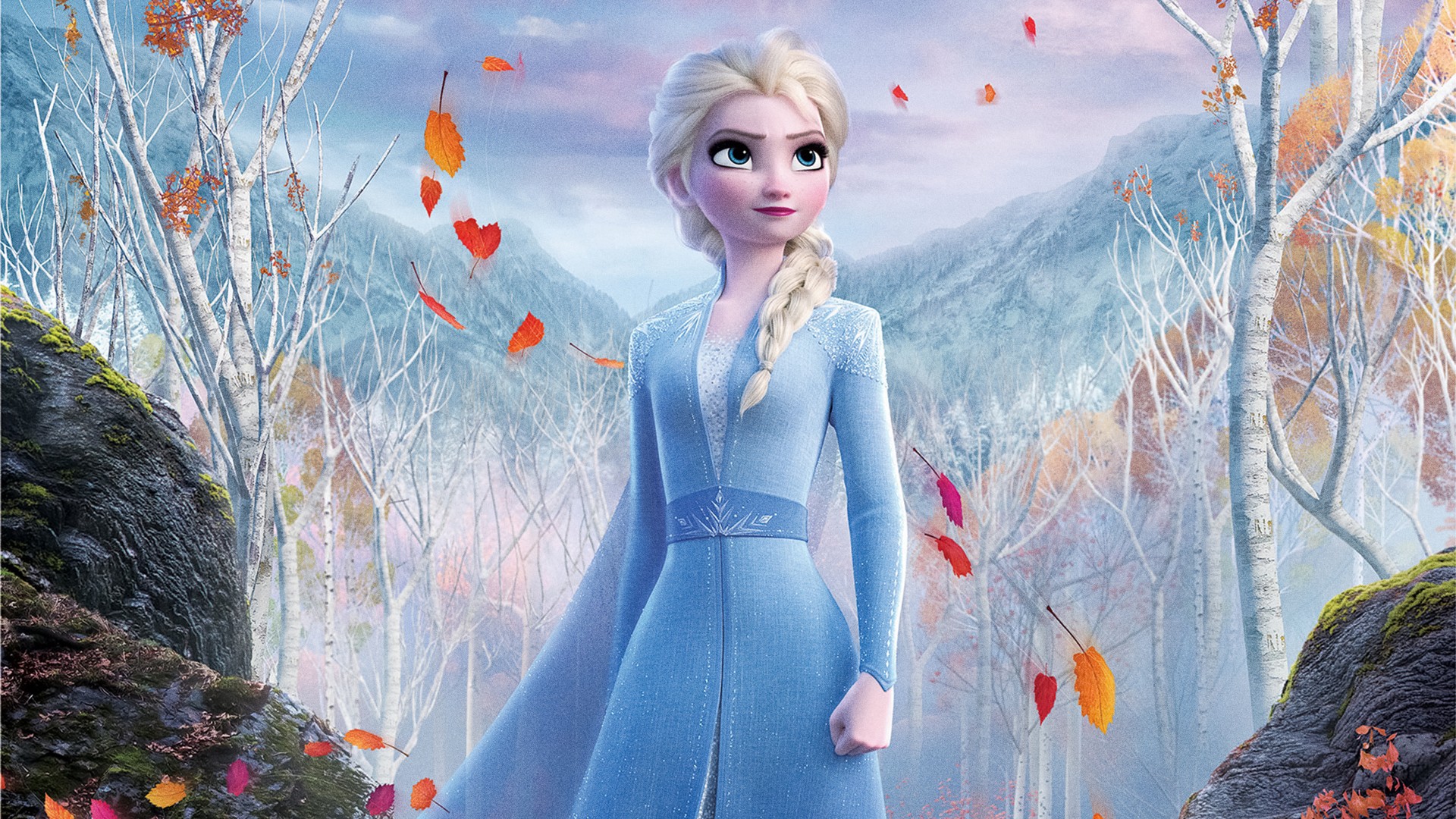 Frozen 2 Movie Elsa Wallpaper - Into The Unknown Frozen 2 Lyrics -  1920x1080 Wallpaper 