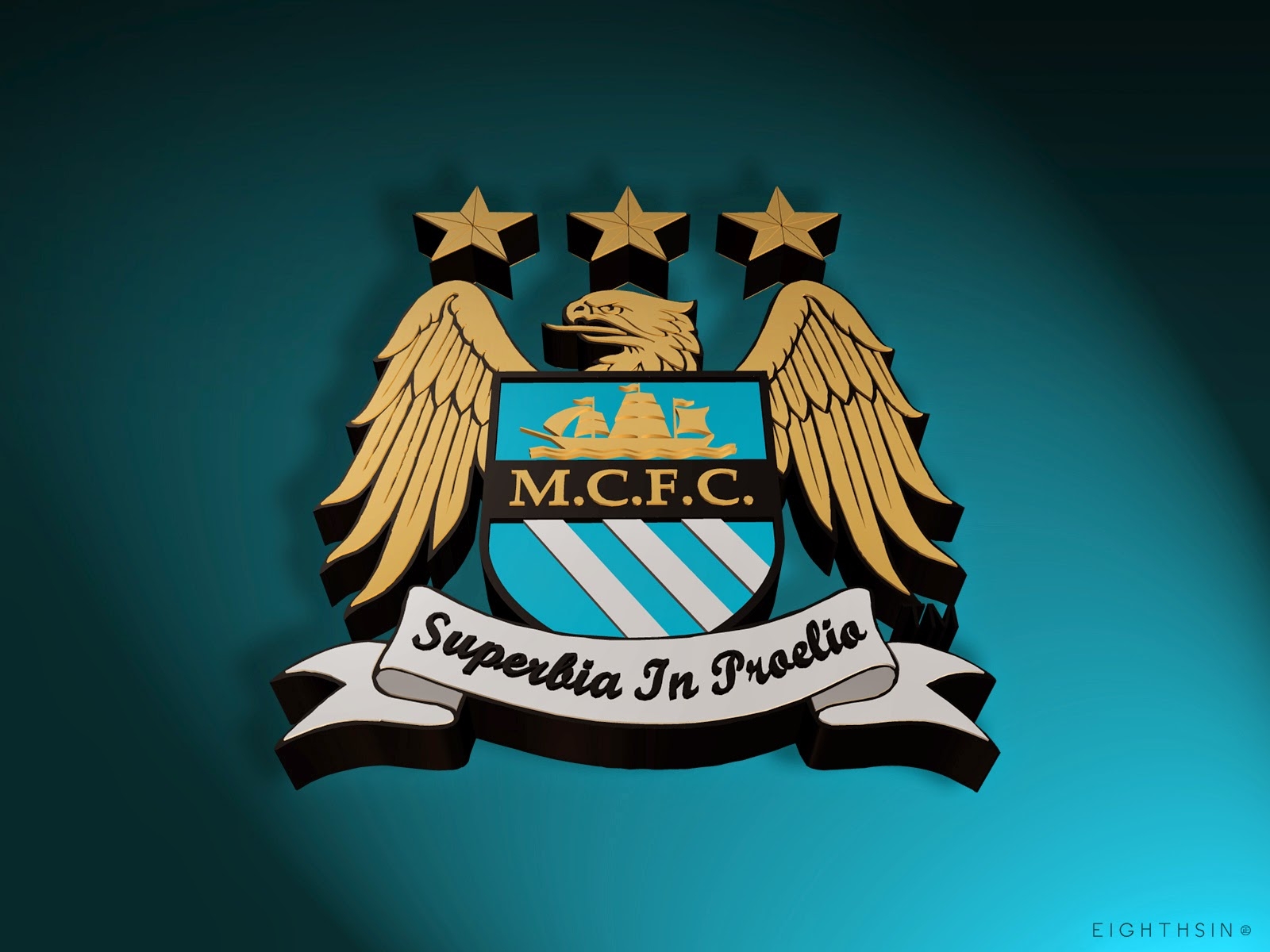 Kumpulan Wallpaper Manchester City - Logo Manchester City - HD Wallpaper 