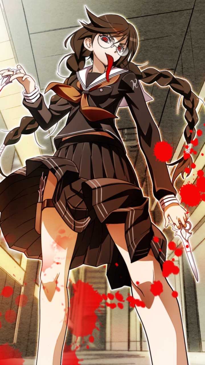 Toko Fukawa Htc Rezound Wallpaper - Genocider Syo Transparent - HD Wallpaper 