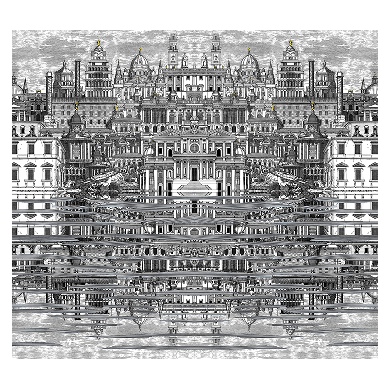 Fornasetti Wall Paper - HD Wallpaper 