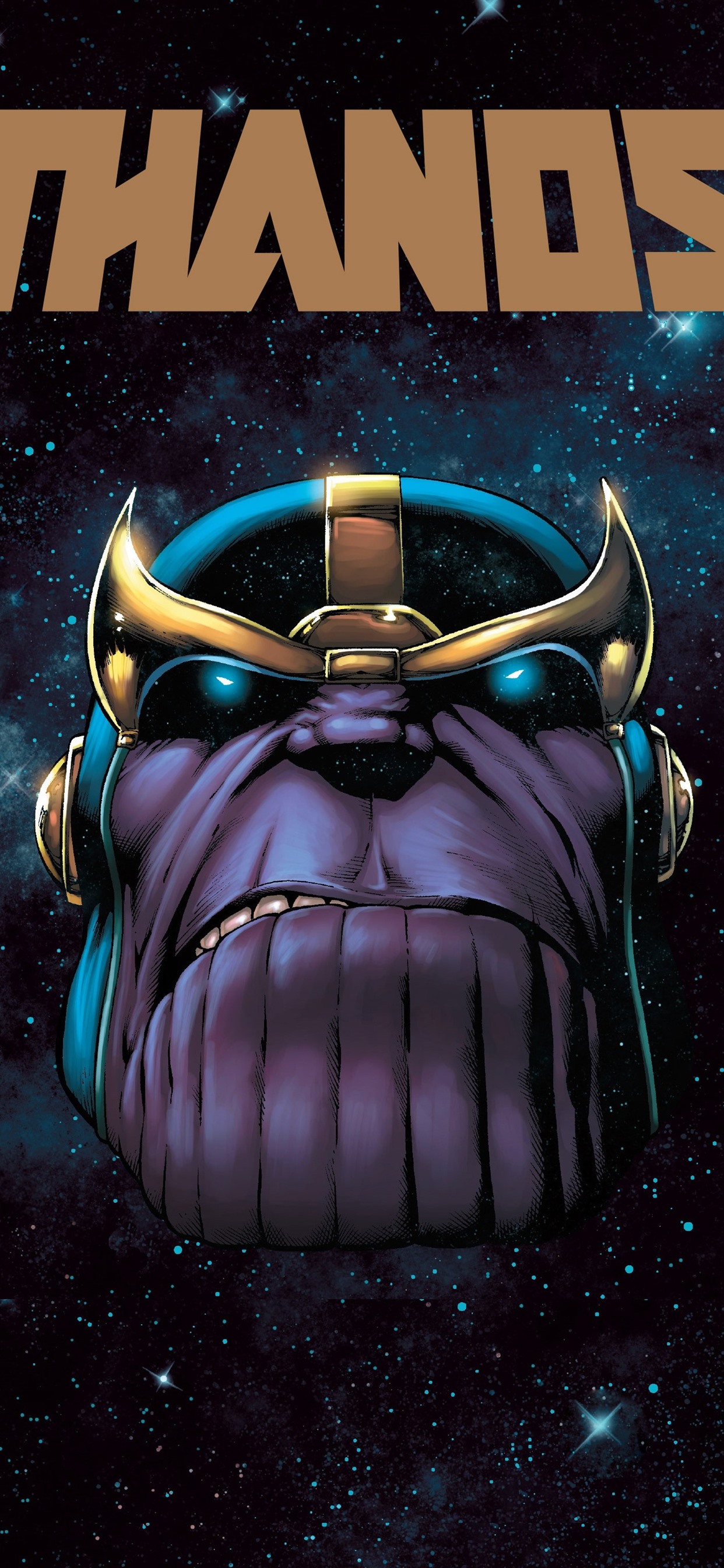 Iphone Wallpaper Thanos, Space, Stars, Marvel Comics - Iphone Thanos Wallpaper Hd - HD Wallpaper 