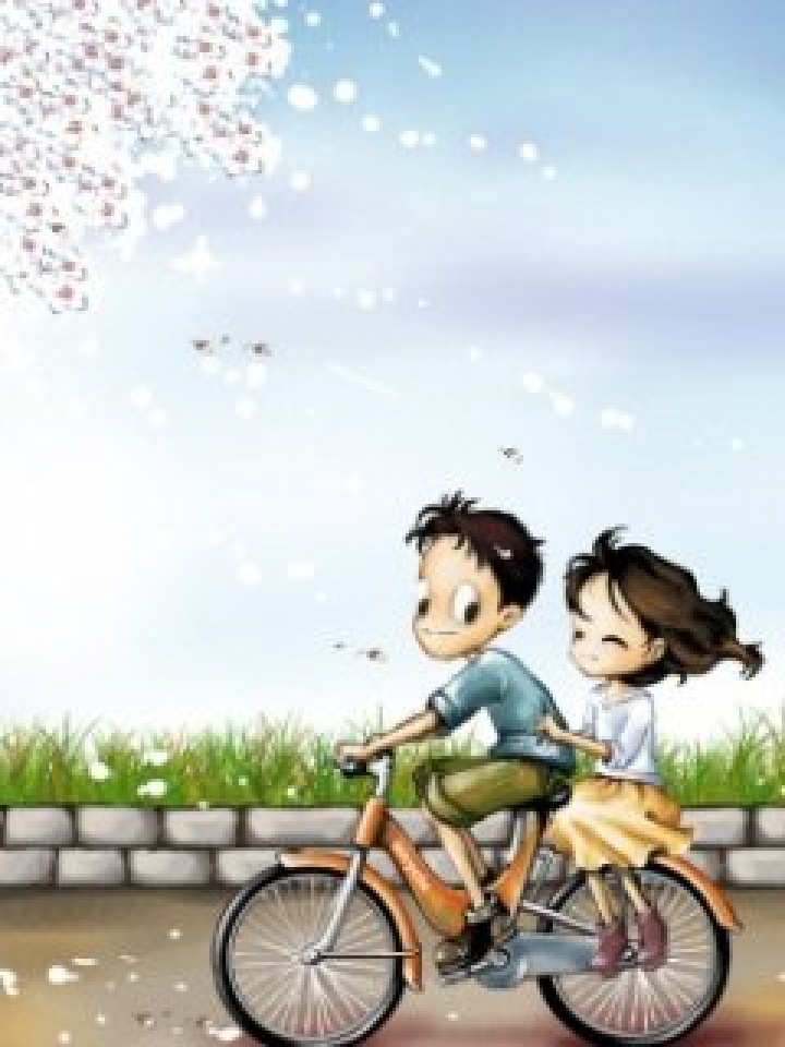Cute Cartoon Couple Wallpapers For Mobile - Love You Always All Ways -  720x960 Wallpaper 