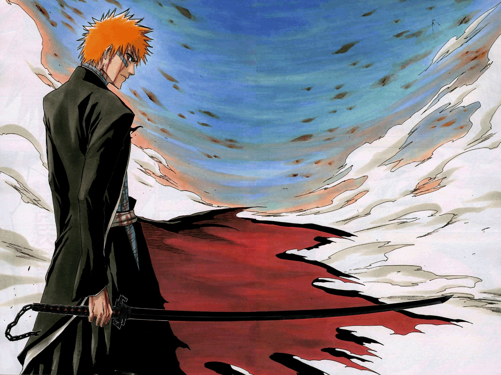 Bleach Anime Wallpapers - Bleach Wallpaper Ichigo Bankai - HD Wallpaper 