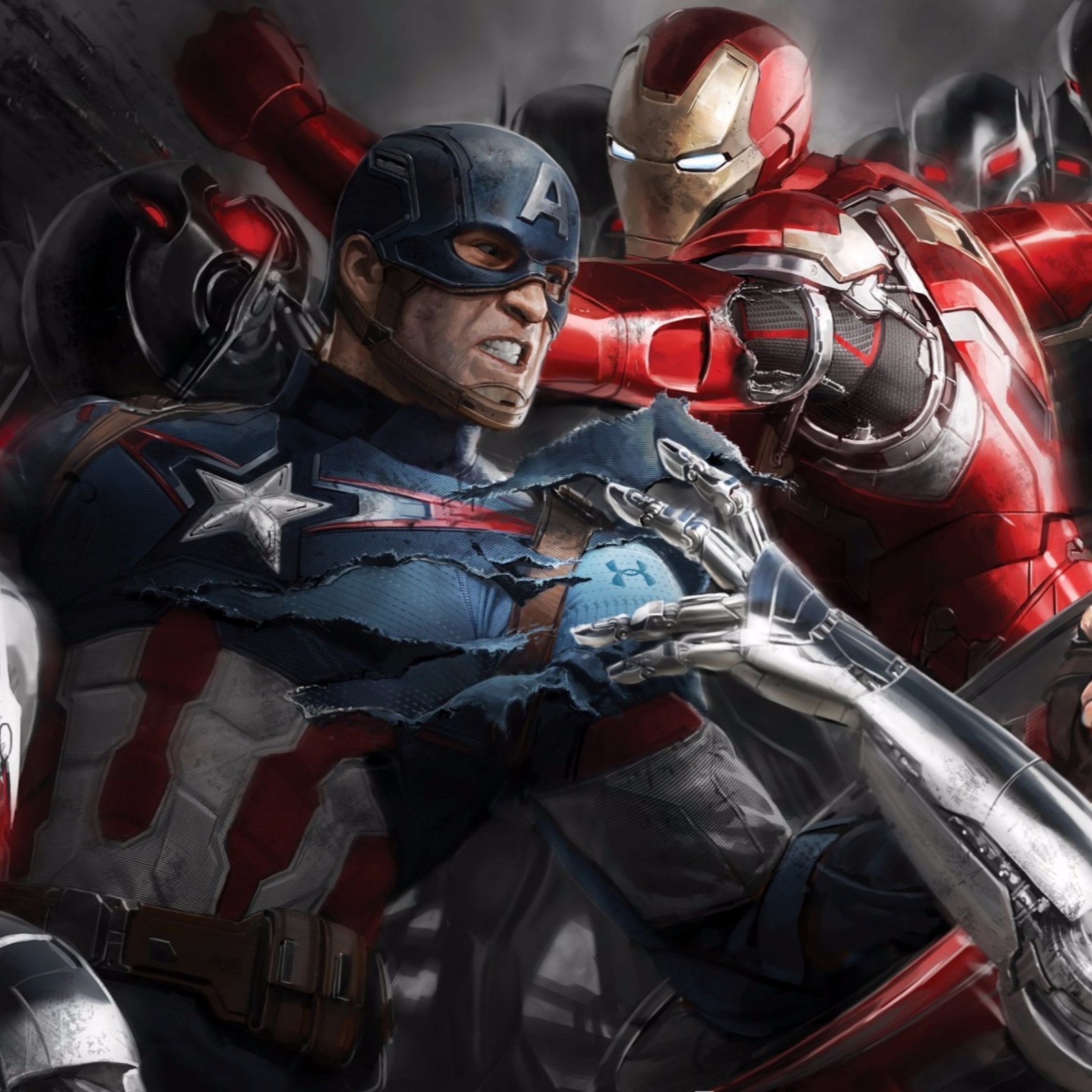 2048x2048, Marvel Movie Civil Wallpapers Whose Side - Capitao America Wallpaper 4k For Pc - HD Wallpaper 