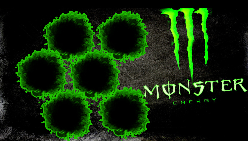 Monster Energy Drink Background - HD Wallpaper 