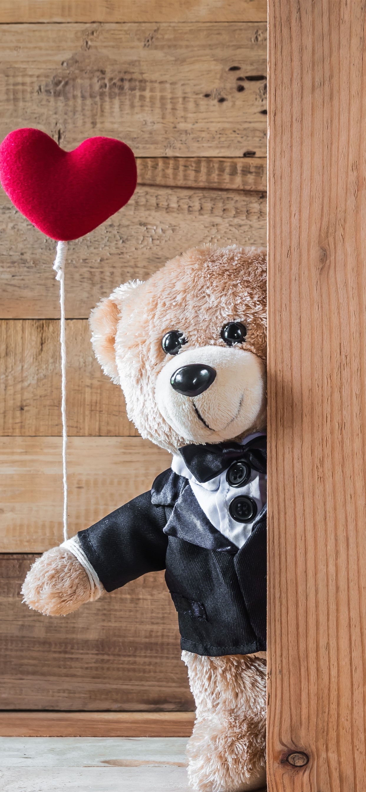 Love Wallpaper Teddy Bear 1242x2688 Wallpaper Teahub Io
