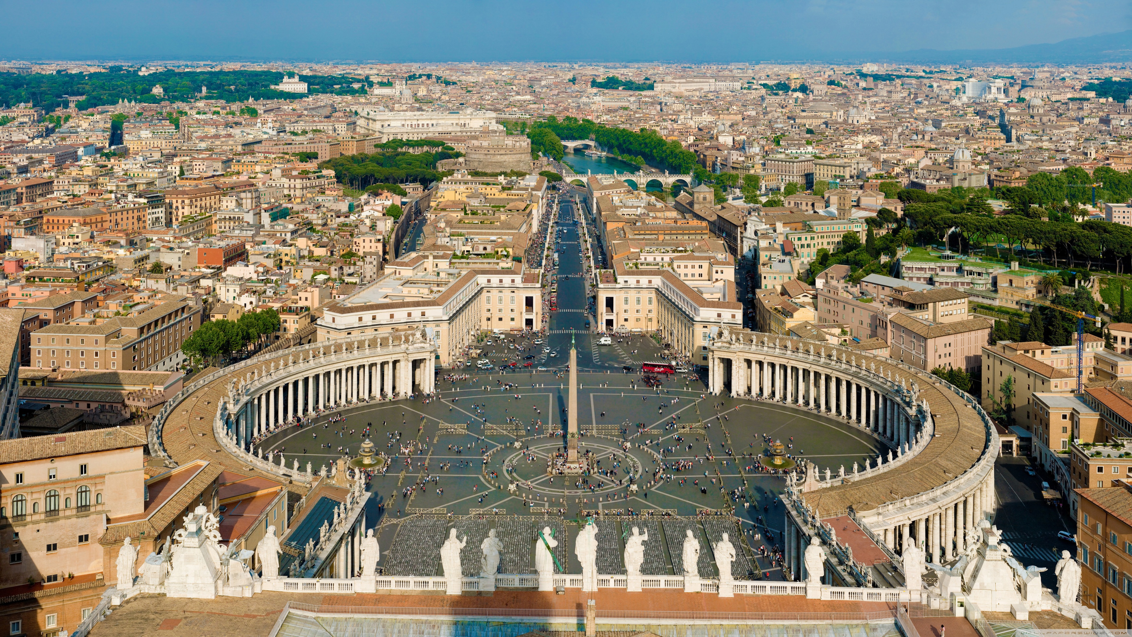 Saint Peter's Square - HD Wallpaper 