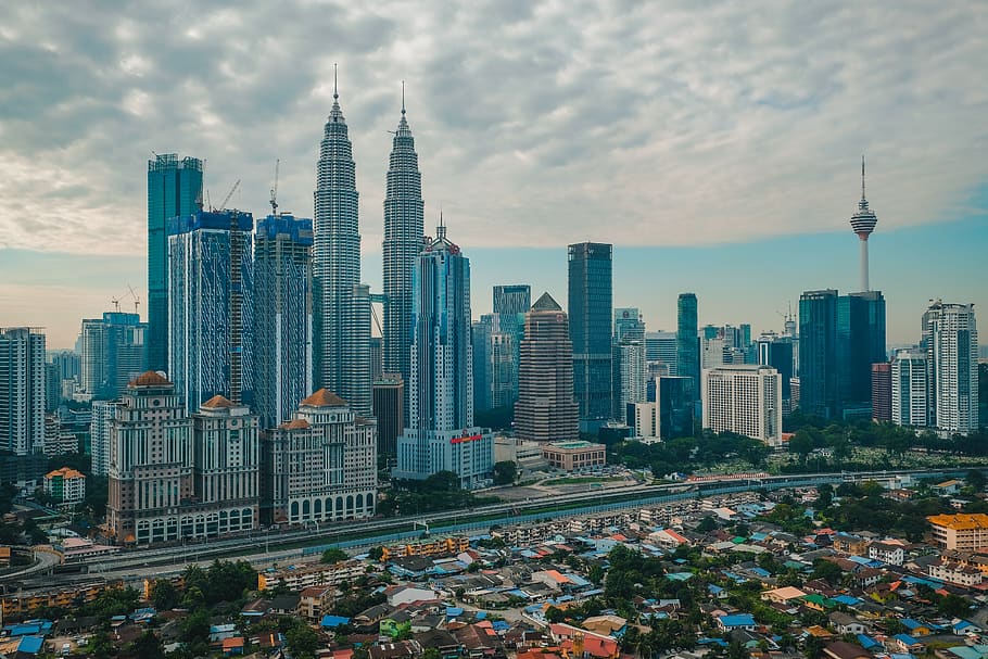 Petronas Twin Towers, Malaysia, Urban, Building, City, - Cityscape - HD Wallpaper 