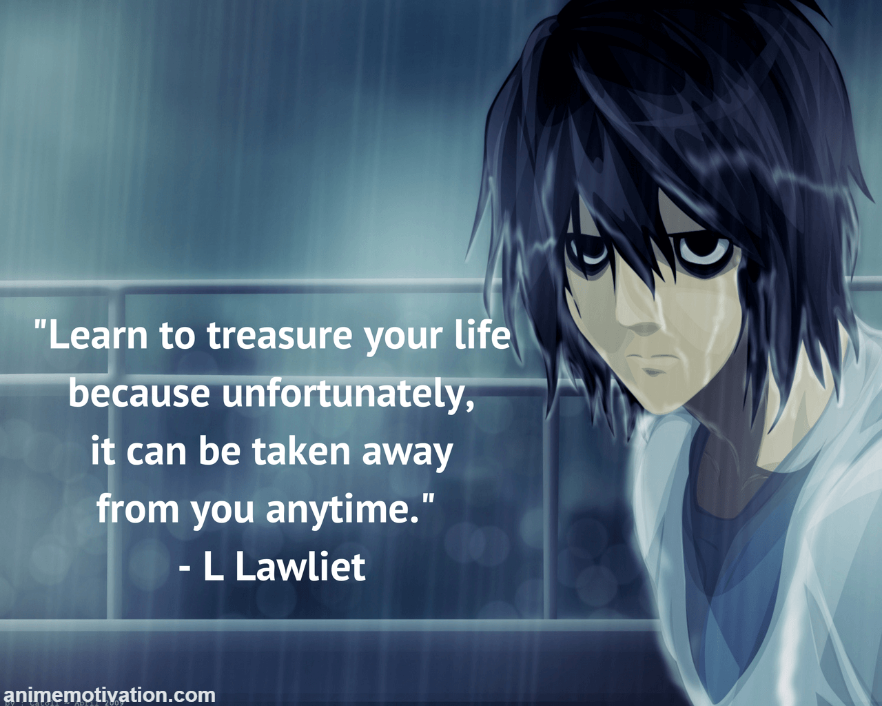 Inspirational Anime Wallpapers - Watashi Wa L Desu Meme - HD Wallpaper 