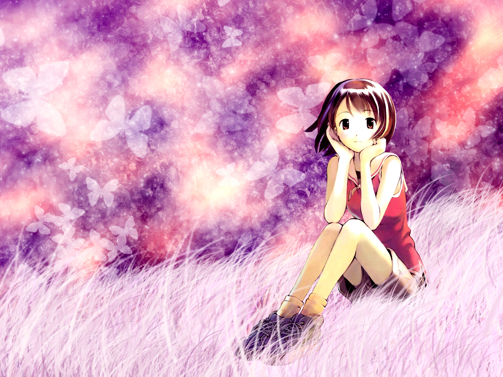 Anime Girls Wallpapers Hd Pictures - Cute Desktop Background Anime -  1600x1200 Wallpaper 