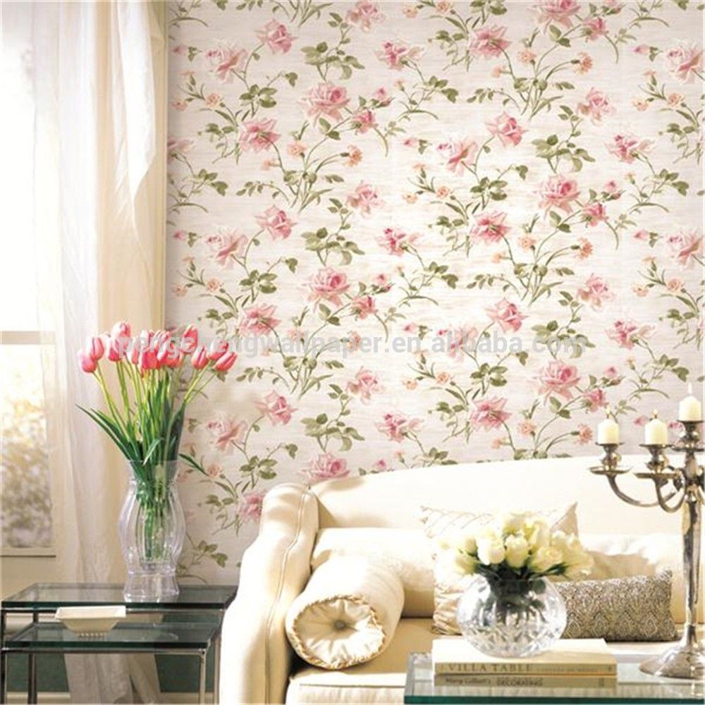 Flower Wallpaper For Bedroom Walls - HD Wallpaper 