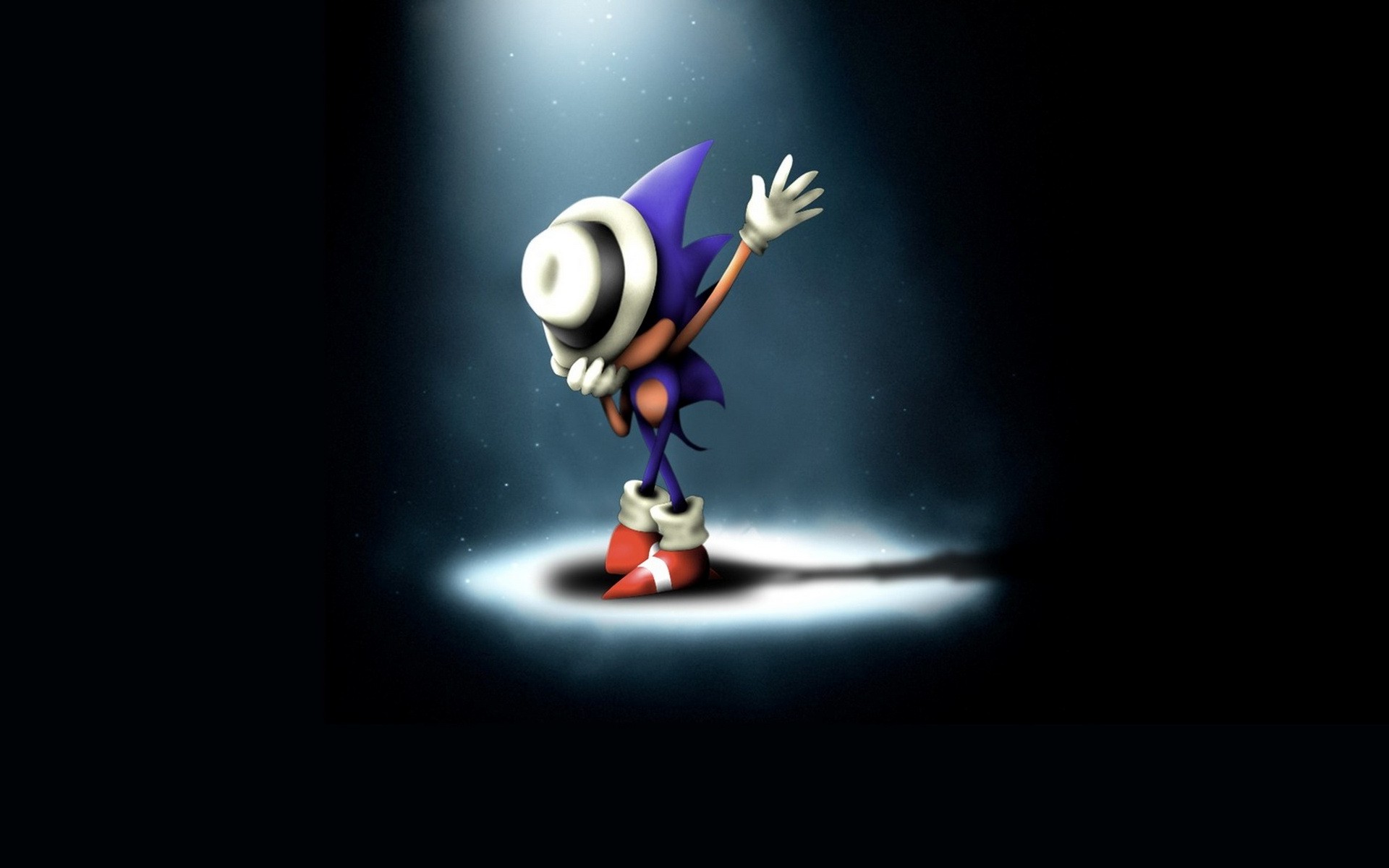 Black Cartoon Wallpapers Group - Michael Jackson Sonic Shoes - HD Wallpaper 