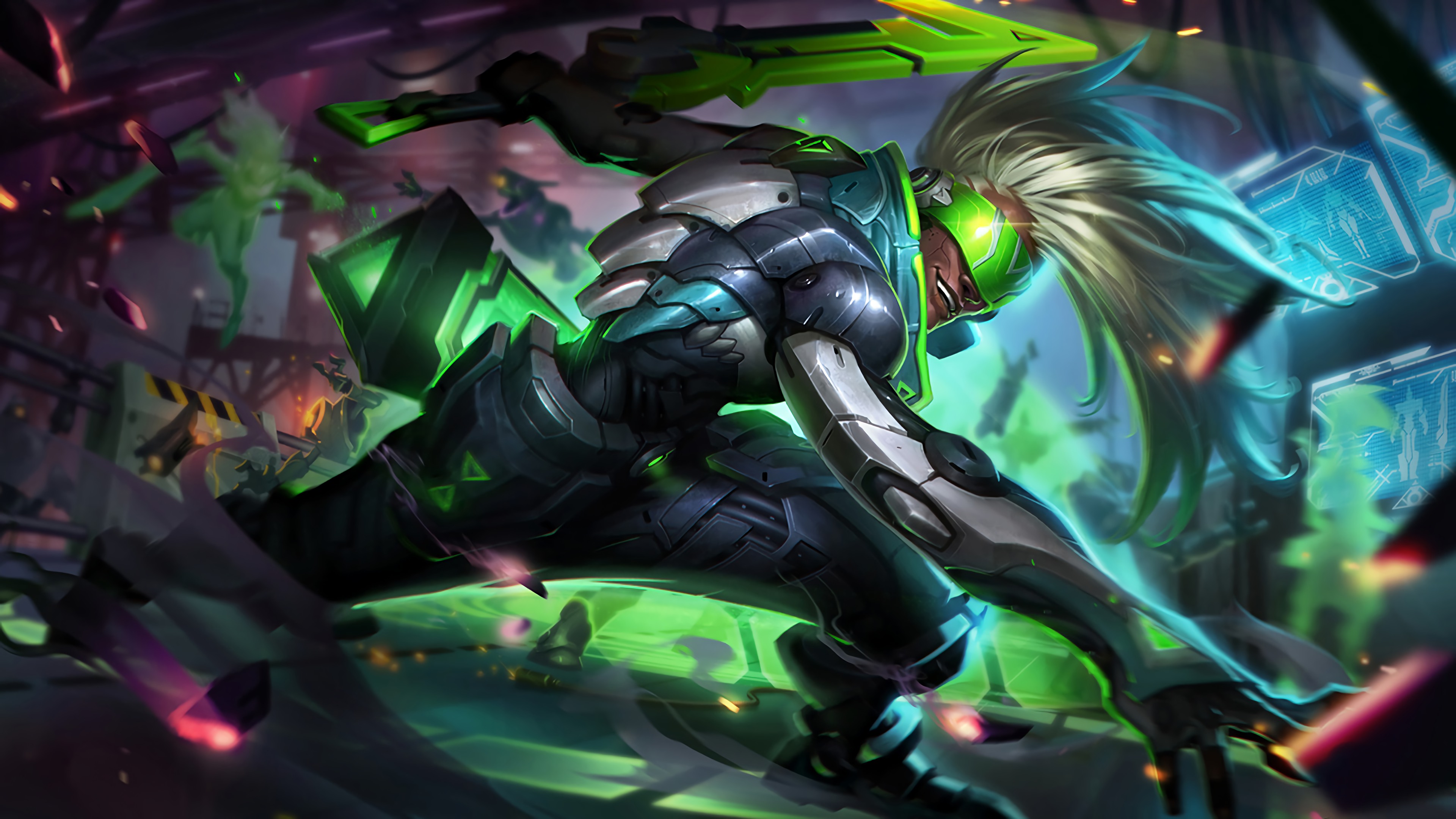 Ekko Lol Wallpaper Hd - HD Wallpaper 