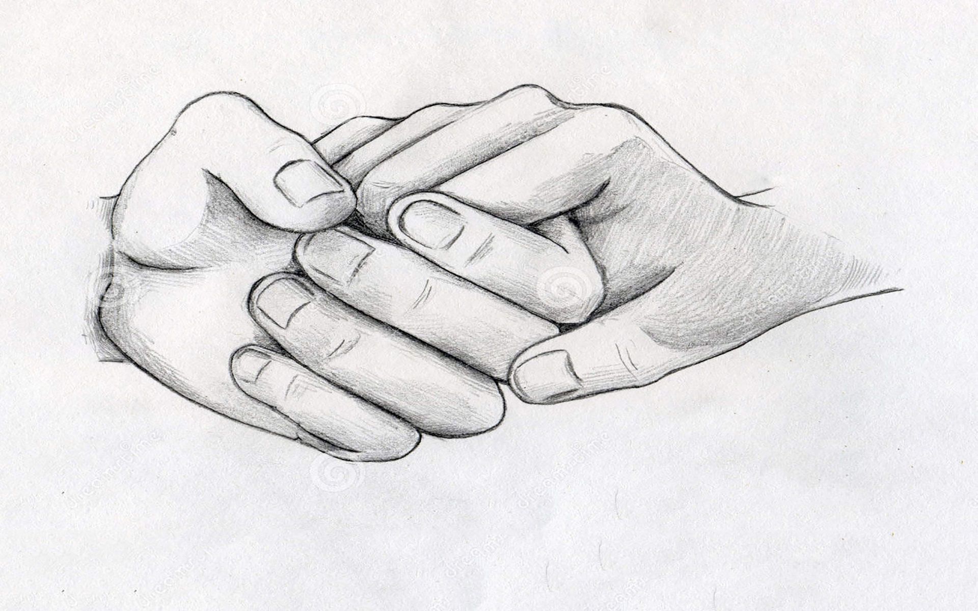 Love Romantic Simple Pencil Drawing - HD Wallpaper 