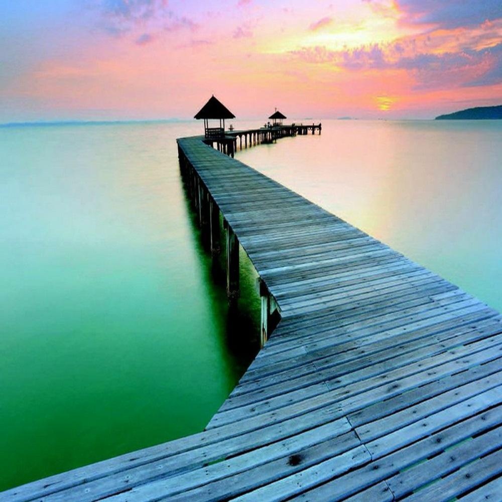 Pier - HD Wallpaper 