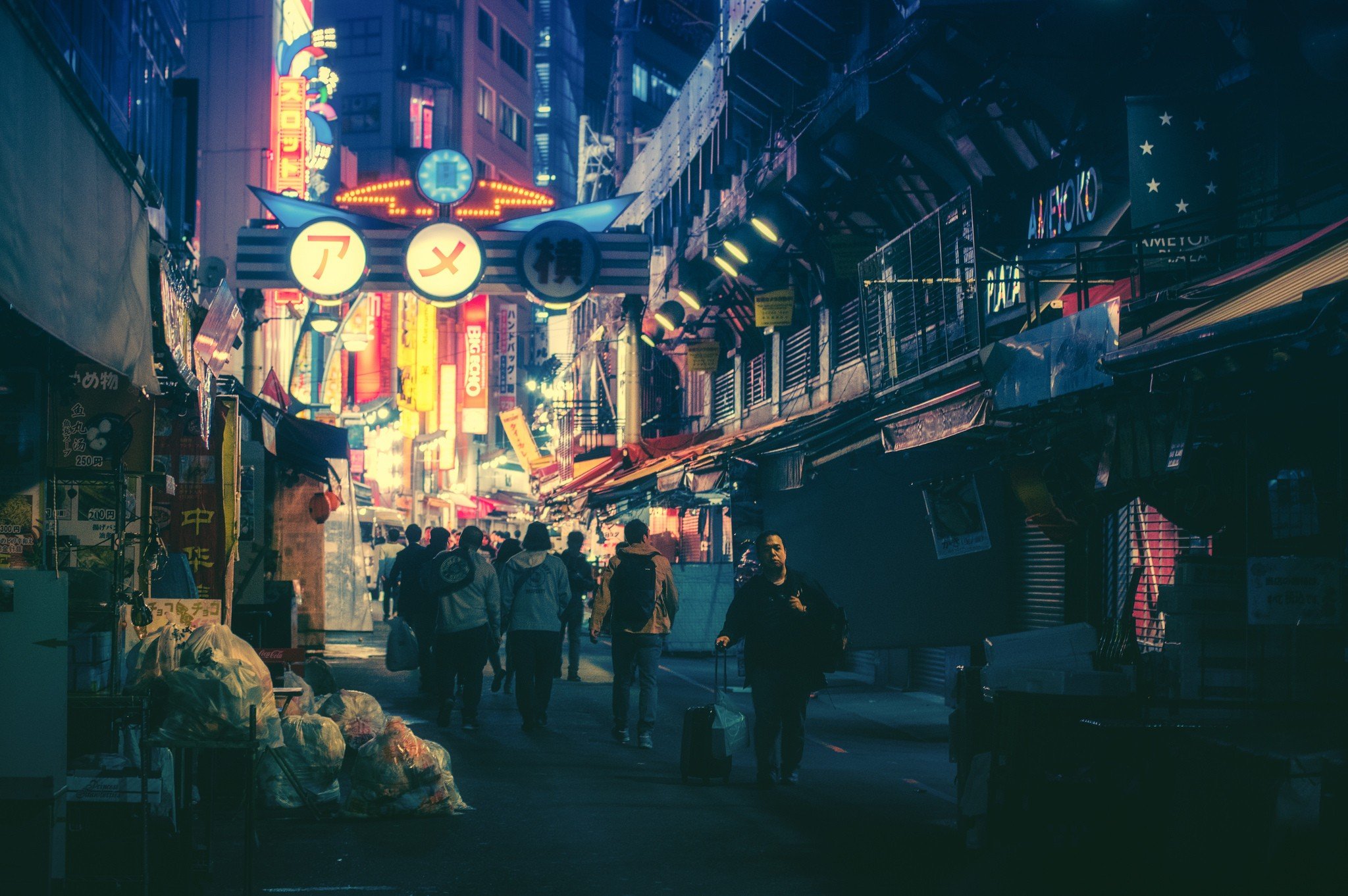 Hd Wallpapers Japan Night - HD Wallpaper 