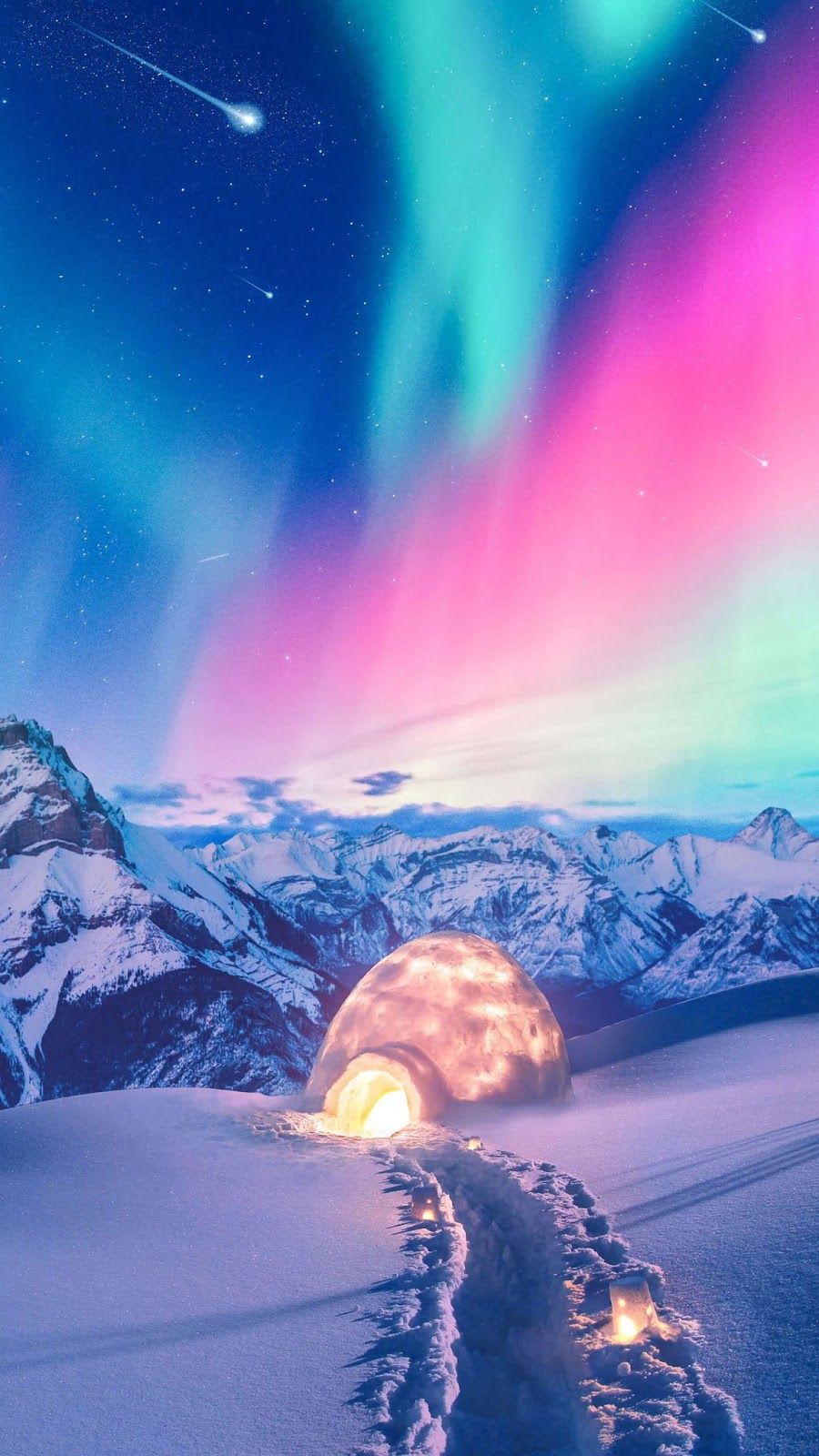 Northern Lights Iceland Iphone - HD Wallpaper 