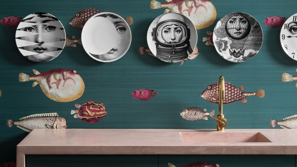 Cole & Son Wallpaper - Cole & Son Acquario - HD Wallpaper 