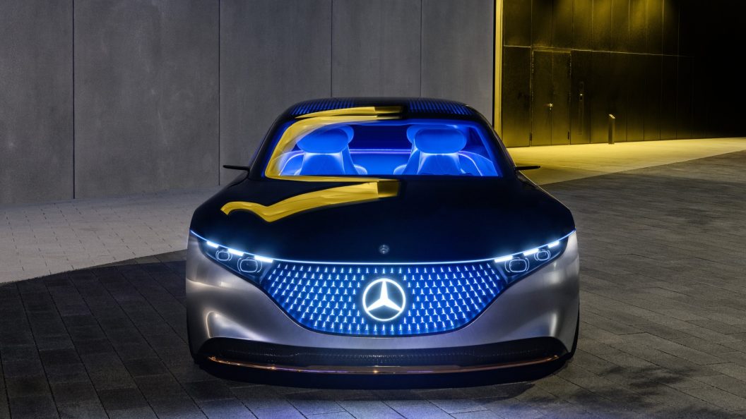 Future Electric Mercedes S Class - HD Wallpaper 