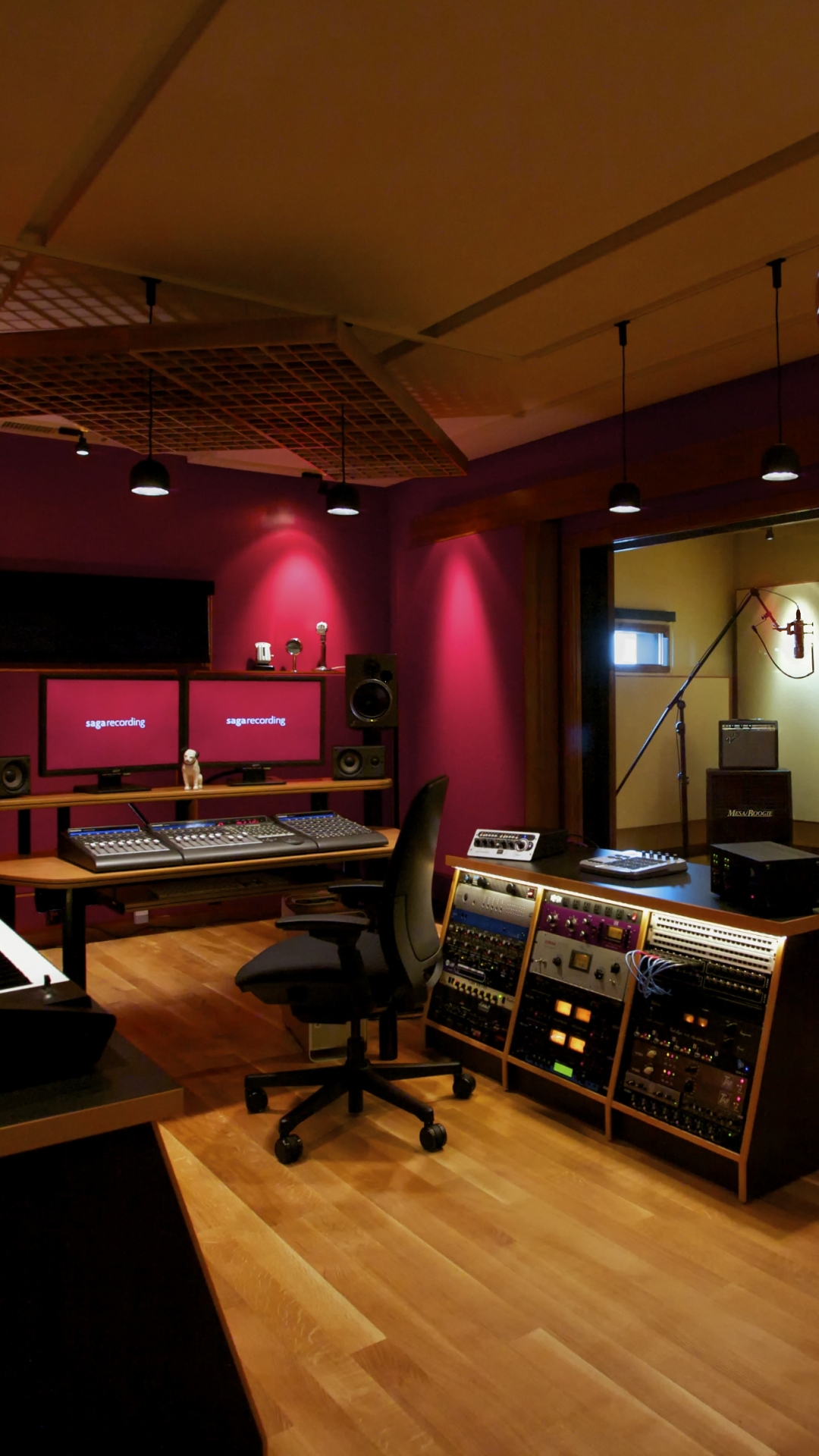 Recording Studio Wallpaper Phone - HD Wallpaper 