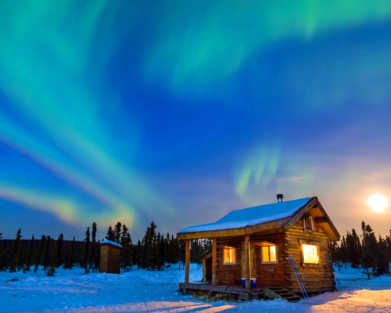 Aurora Borealis - HD Wallpaper 