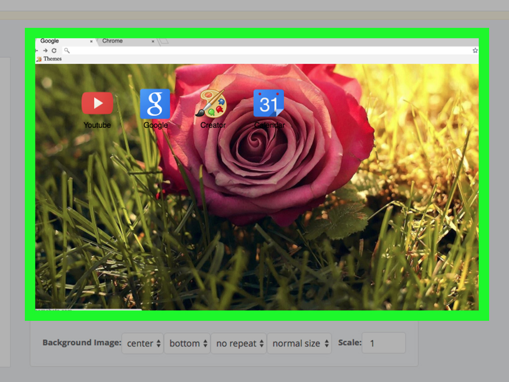 Image Titled Make A Google Chrome Theme Step - Beauty Nature - HD Wallpaper 