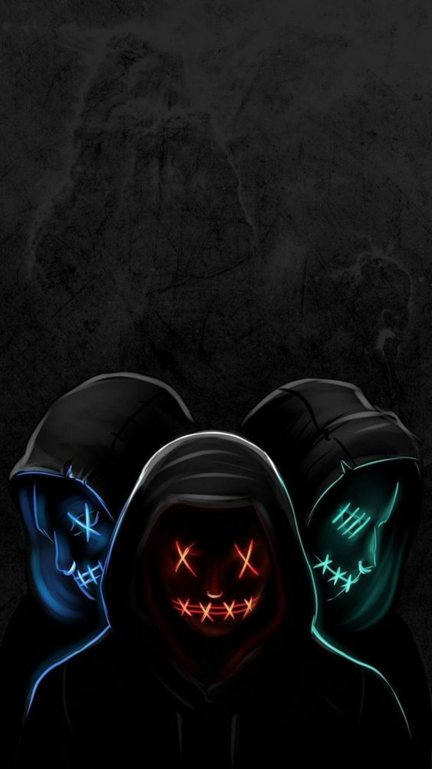 Led Purge Mask Wallpaper Hd For Android - Purge Wallpaper Hd - HD Wallpaper 
